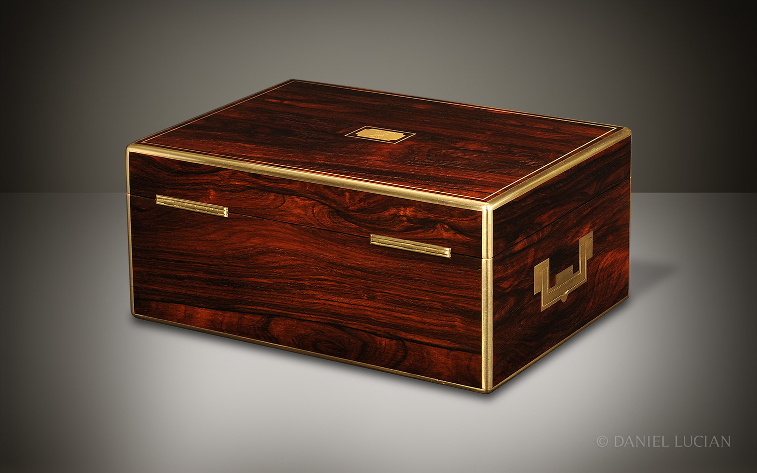 Antique Jewellery Box in Rosewood by Edwards
